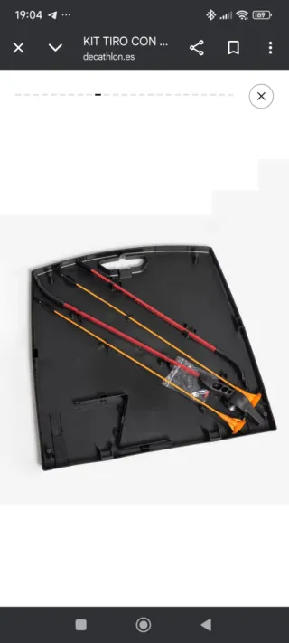 Diana Tiro con Arco Geologic Decathlon