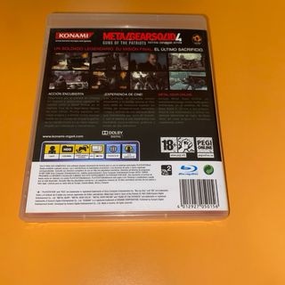 Metal Gear Solid 4 PS3 Konami Gioco Completo