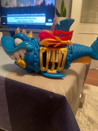 Barco Pirata Tiburón Azul