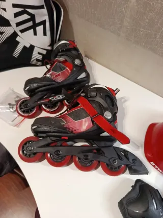 Conjunto Patines, Casco y Protección