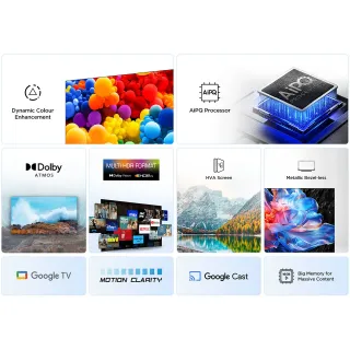 Televisión 55" TCL 55P6K, UHD 4K