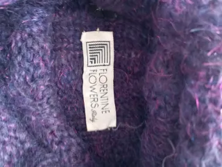 Maglioncino vintage viola