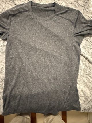 Conjunto Ropa Deportiva Gris y Negra