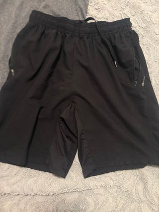 Conjunto Ropa Deportiva Gris y Negra