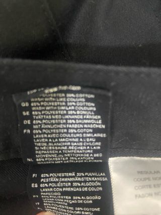 Pantalón chino H&M negro