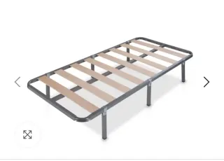 Somiers laminas 90 cm con colchon