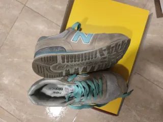 Zapatillas New Balance 574 Beige/Teal