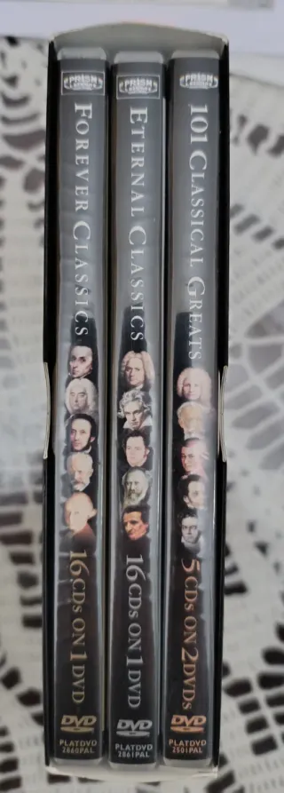 DVD The World of Classics - 4 Discos