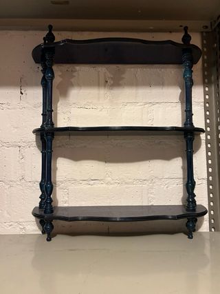 Espejo Baño Vintage Azul