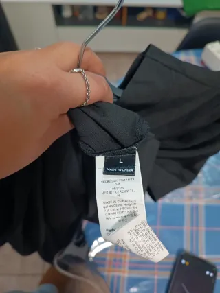 Conjunto negro de trabajo mujer✅