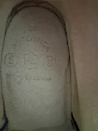 Botines azul como Nuevos. Talla 36