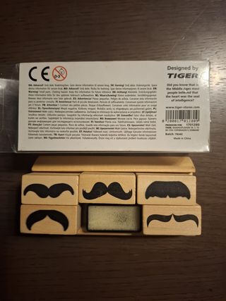 Timbrini baffi Tiger usati