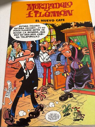 Comics de Mortadelo y Filemon.