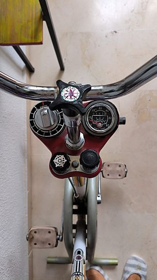 Bicicleta Estática Gimnastic Pedales Vibrador