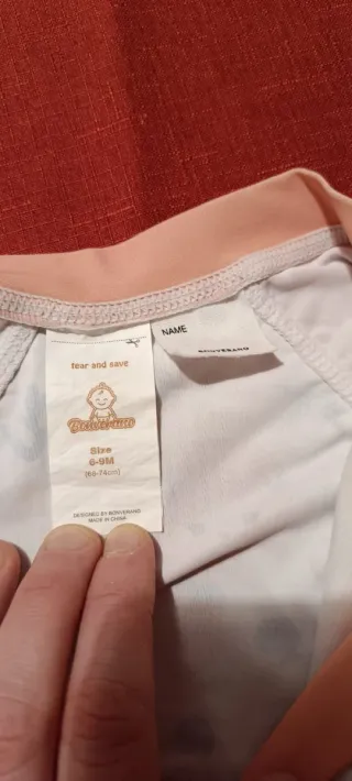 Set 4 costumi bimba 6/9 mesi