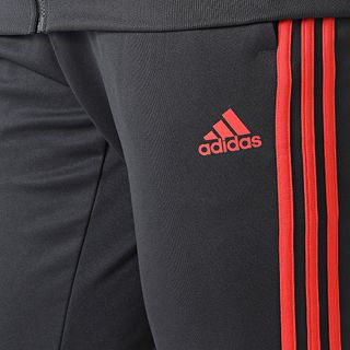 Chándal Adidas 3-Stripes Nero/Rosso