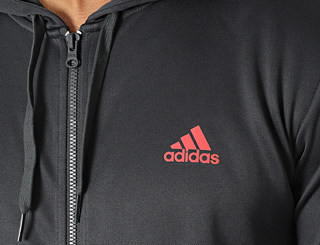 Chándal Adidas 3-Stripes Nero/Rosso