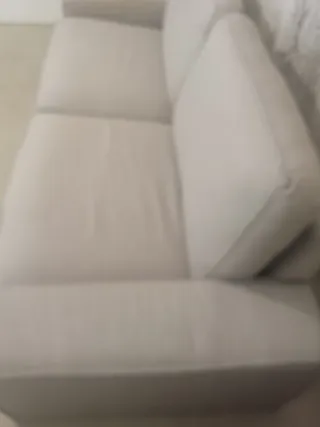 Divano Ikea 3 posti in tessuto beige