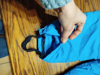 Mono de esquí azul para bebé 2 años