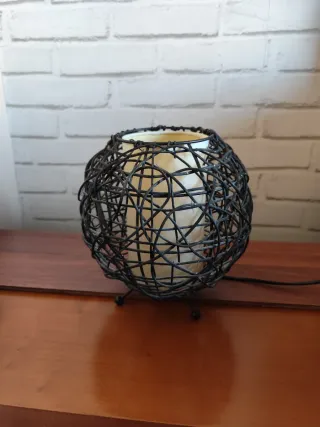 Lámparas de mesa ratán (2 unidades)