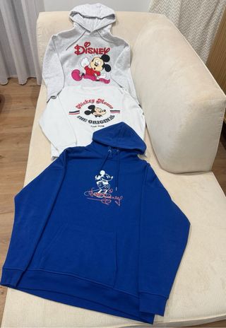 Lote 3 Sudaderas Mickey Mouse
