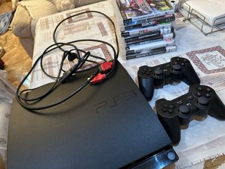 Consola PlayStation 3 PS3 + 2 mandos + 6 juegos