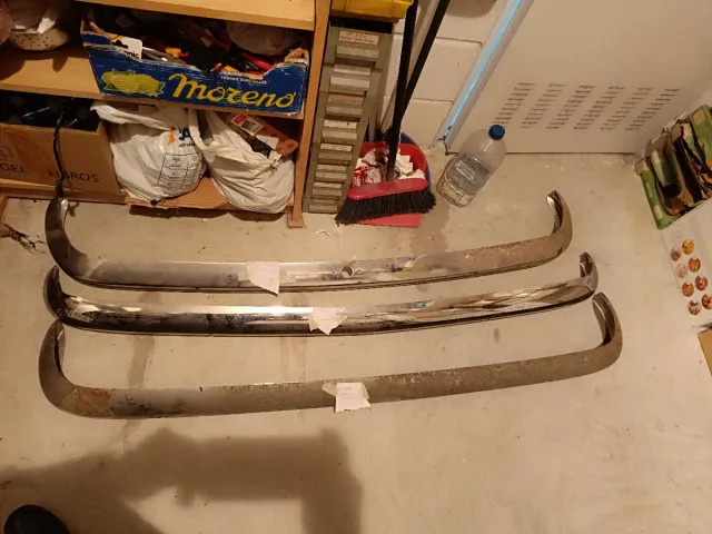 Defensas Seat 600, 850, 127 Cromadas