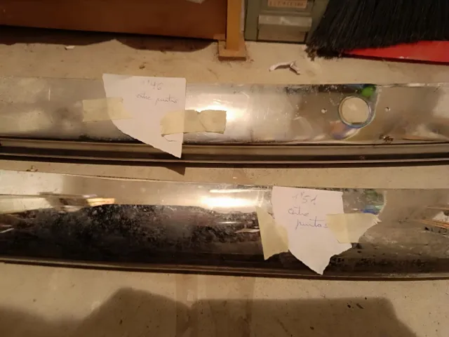 Defensas Seat 600, 850, 127 Cromadas