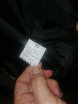 Cazadora Biker Negra Mujer