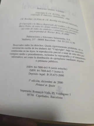 HARRY POTTER ESTUCHE 3 TOMOS