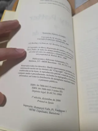 HARRY POTTER ESTUCHE 3 TOMOS