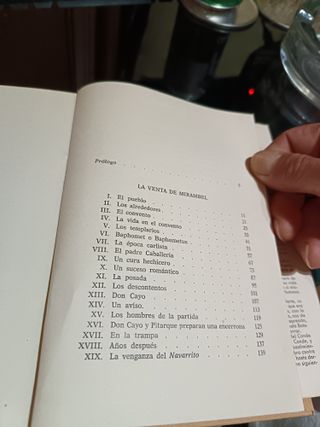 Pío Baroja 'La venta de Mirambel'