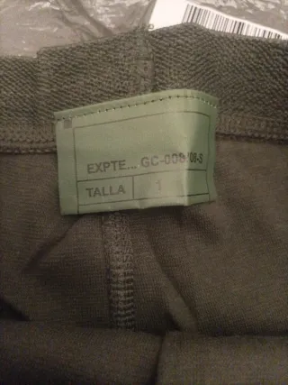 3 Calzoncillos Boxer Verde Militar Talla 1.