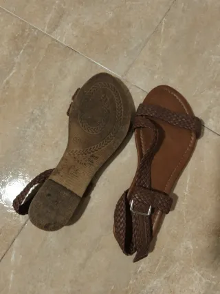 Sandalias Marrones Talla 39