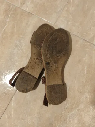 Sandalias Marrones Talla 39