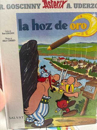 Cómics de Astérix. Salvat. Dibujos de Uderzo.