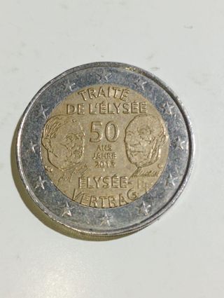 10 Monedas 2€ Conmemorativas Francia + Andorra
