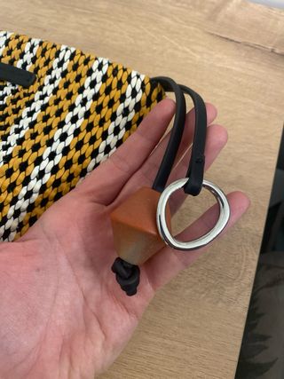 Bolso de mano Adolfo Dominguez multicolor.