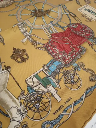 Pañuelo bandana seda Hermes