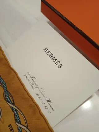 Pañuelo bandana seda Hermes