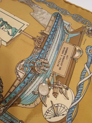 Pañuelo bandana seda Hermes