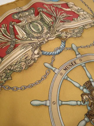 Pañuelo bandana seda Hermes