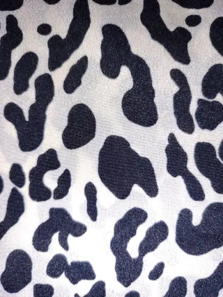 Blusa con estampado de leopardo