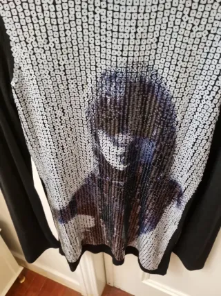 Jersey Negro Lentejuelas