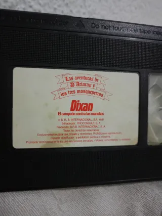 Pack 2 VHS D'Artacan (Sin Caja)