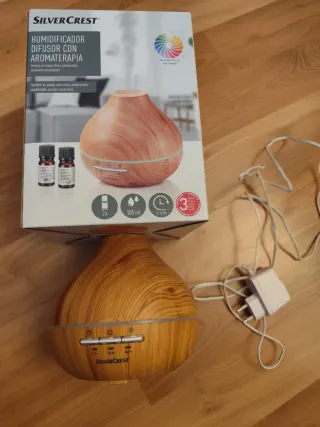 Humidificador Difusor Aromaterapia SilverCrest