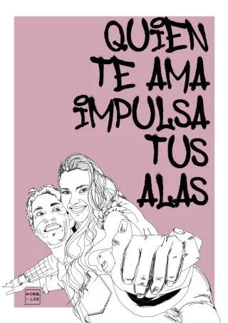 Ilustración El Impulso del Amor San Valentín