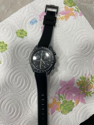 Correa de reloj negra nueva