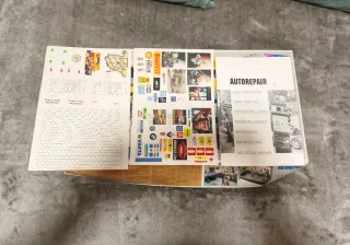 Diorama Taller Mecánico 1/18