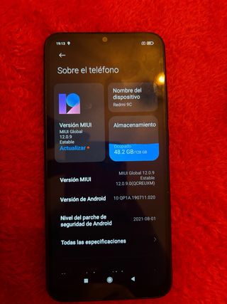 Xiaomi Redmi 9C 3 meses de uso